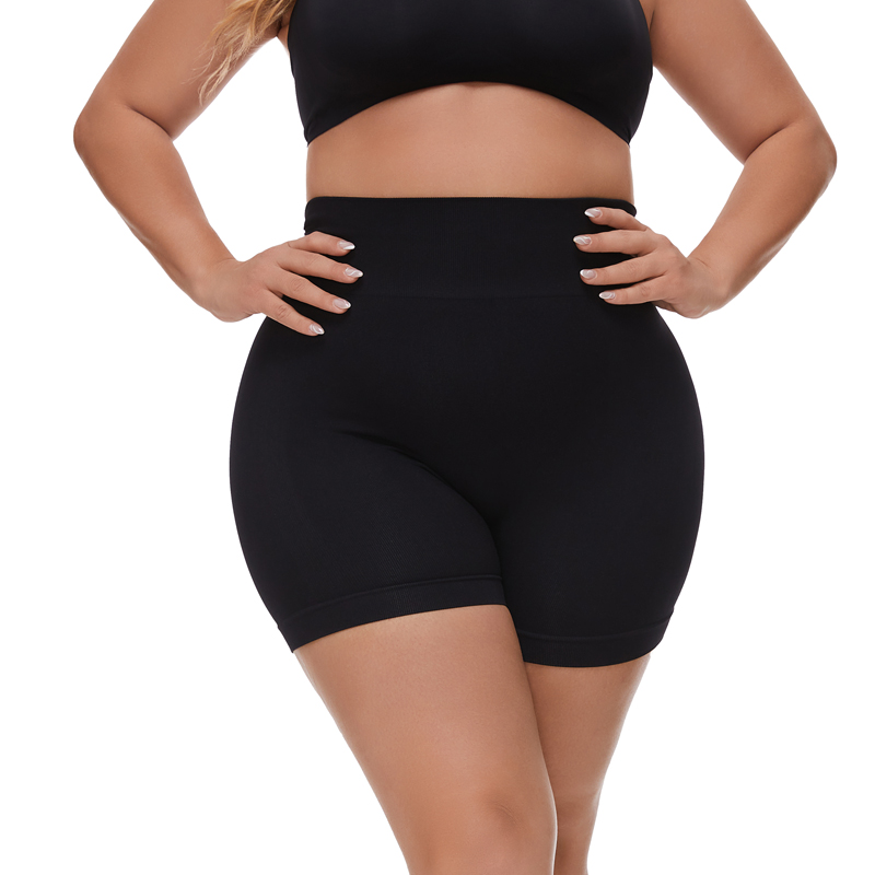 Pilates Yoga Outfit - Plus size women's Seamless Shapeing shorts