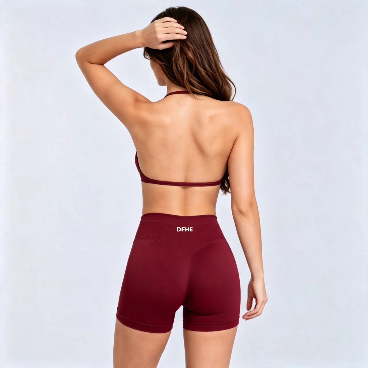 Pilates Yoga Outfit - DFHE Women's High Waist Fitness Workout