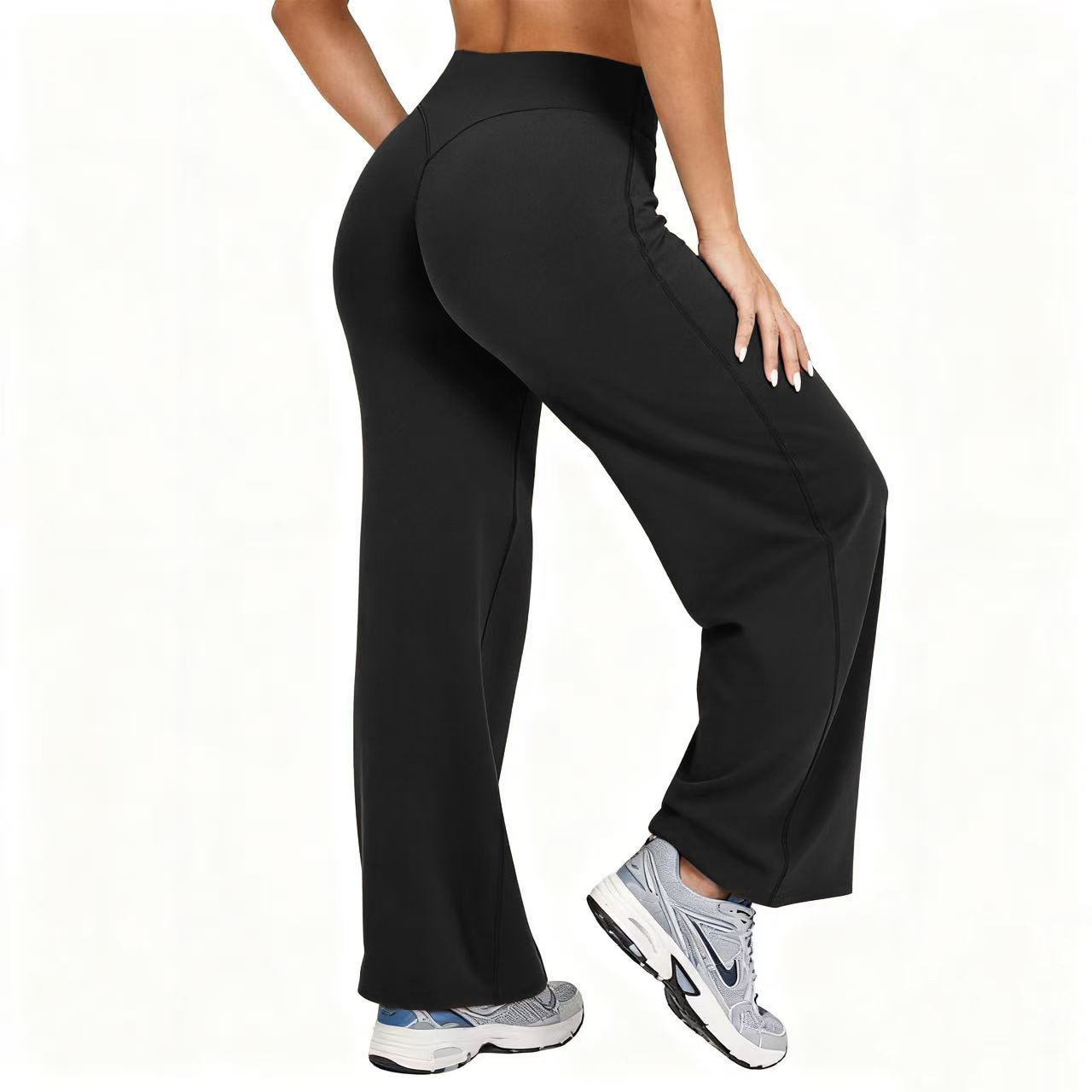 Pilates & Yoga Tina Fehrenbach - Women Plus Size Yoga Wide-leg Pants