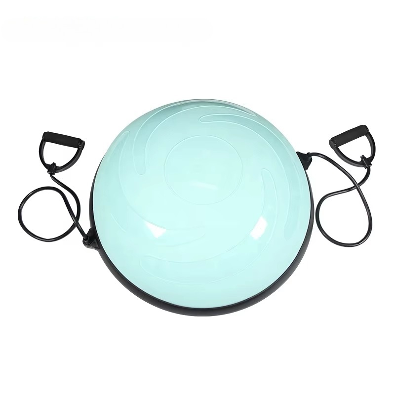 Logo PVC Balance Ball with Res - огляд і ціна Pilates Yoga Ball Workout