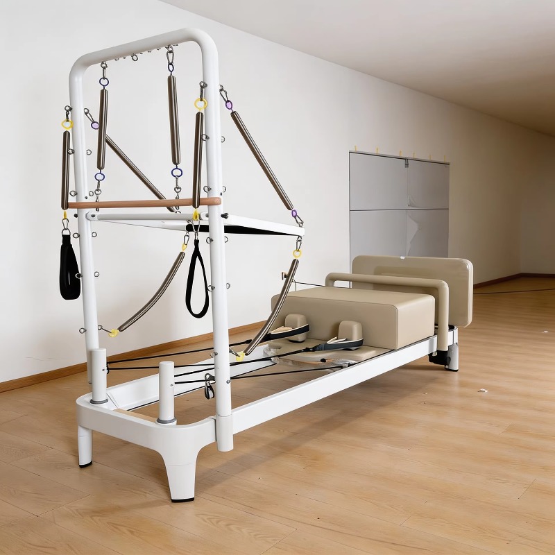White Pilates Reformer Bed Cor - огляд і ціна Pilates Yoga Loft