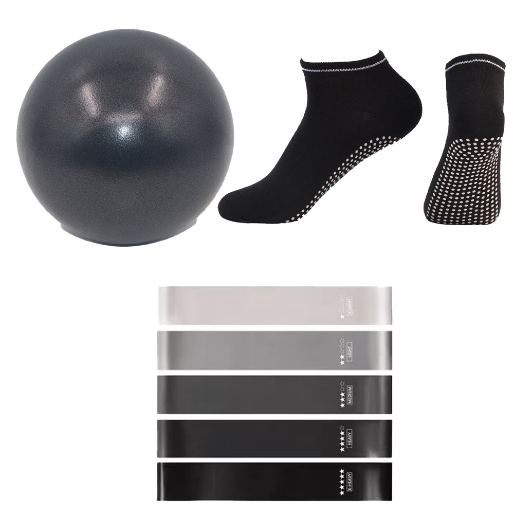 Pilates Ball Resistance Bands  - огляд і ціна Pilates Yoga Ball Workout