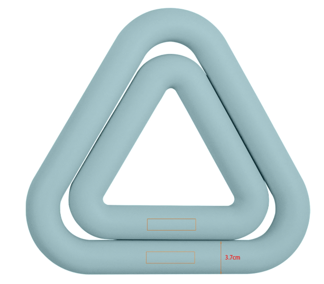 Triangle Iron Ring Yoga Weight - огляд і ціна Pilates Yoga Ring