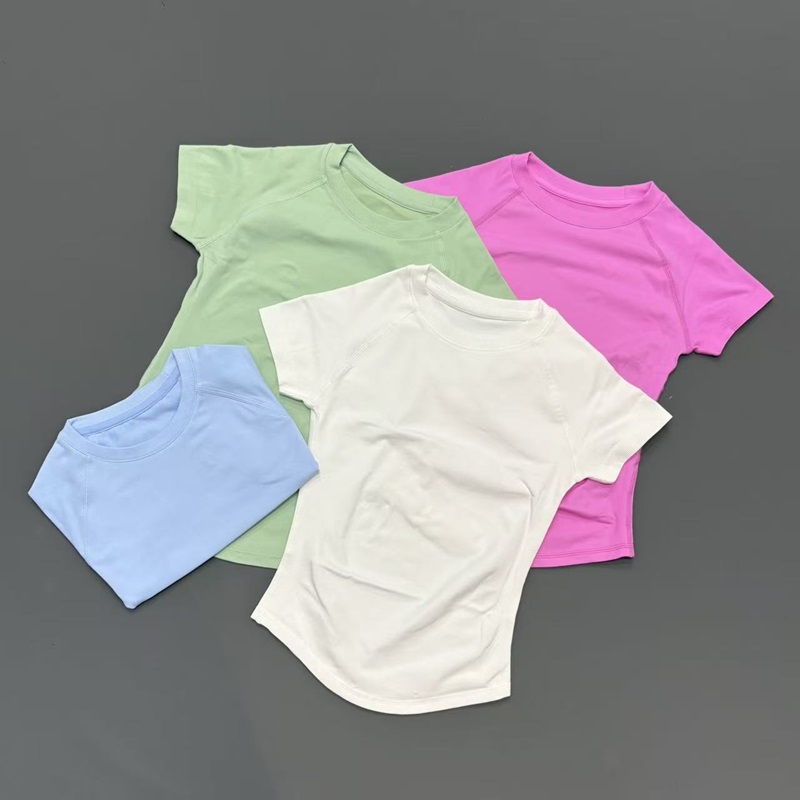 Short Sleeve Seamless Yoga Top - огляд і ціна Yoga Strap Cotton
