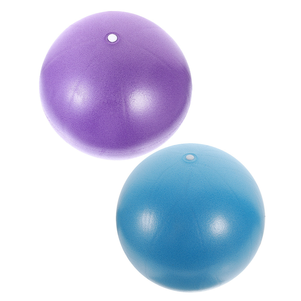 2Pcs PVC Pilates Ball Fitness  - огляд і ціна Pilates Yoga Ball Workout