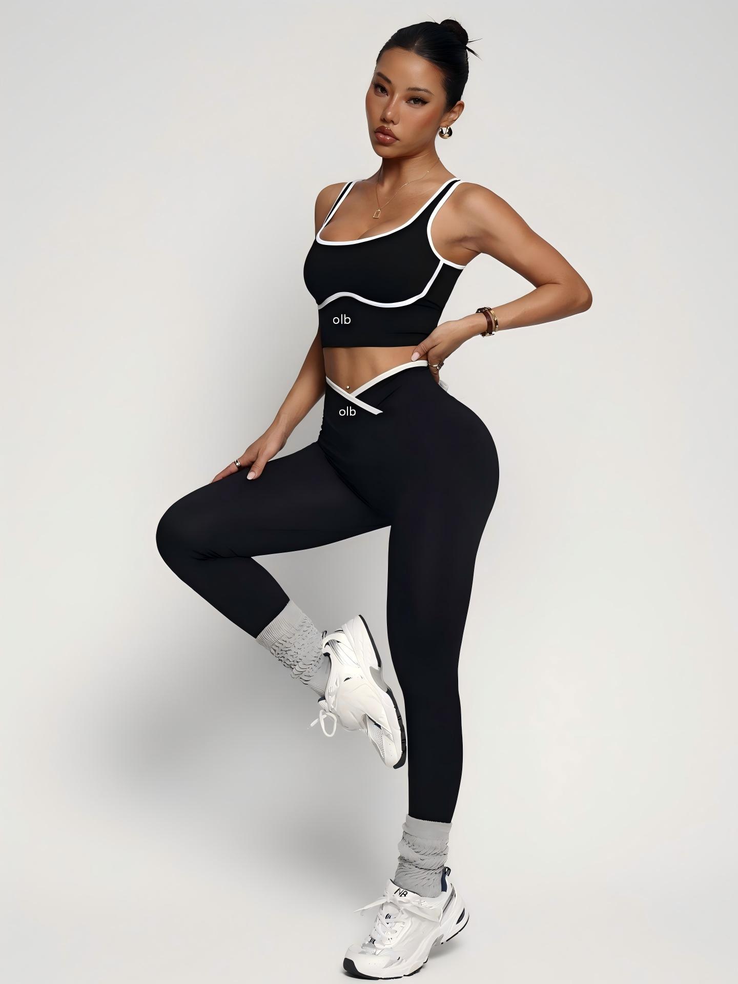 2-piece new sports bra vest pa - огляд і ціна Yoga Strap Cotton
