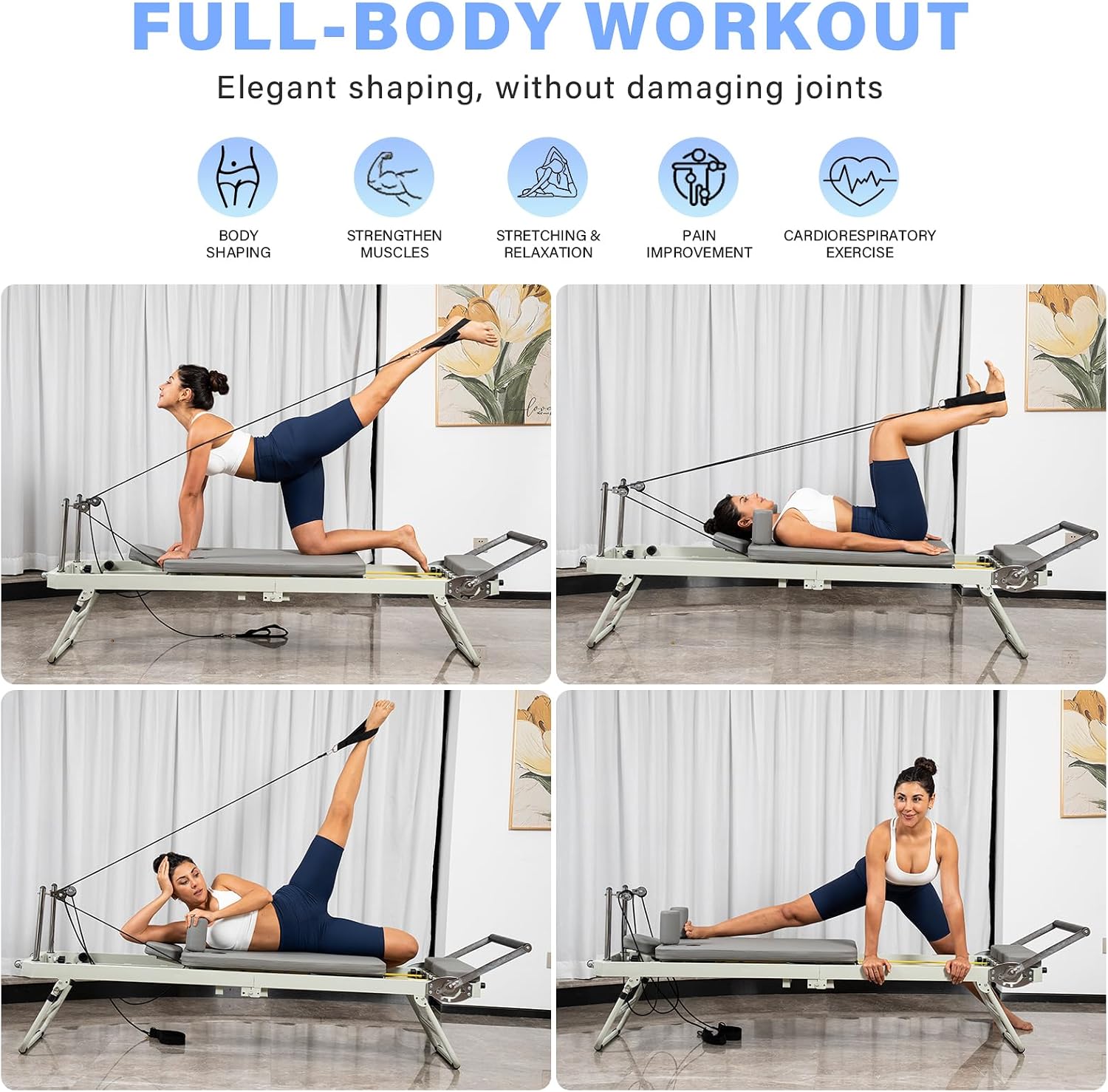 Pilates Reformer, Reformer Pil - огляд і ціна Pilates Reformer Spring