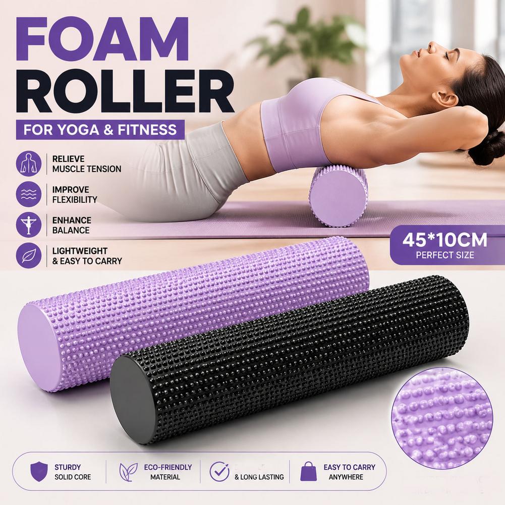 Yoga Foam Roller EVA High Dens - огляд і ціна Pilates Yoga Equipment