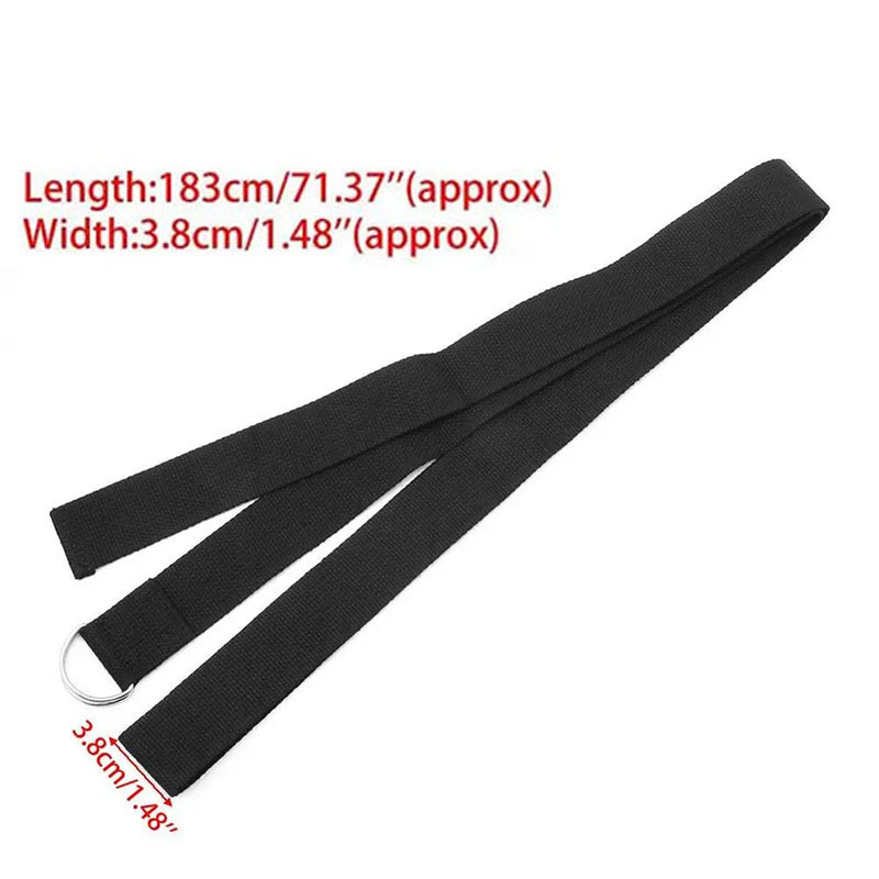 183*3.8cm Yoga Strap Cotton Ex - огляд і ціна Pilates Yoga Ring