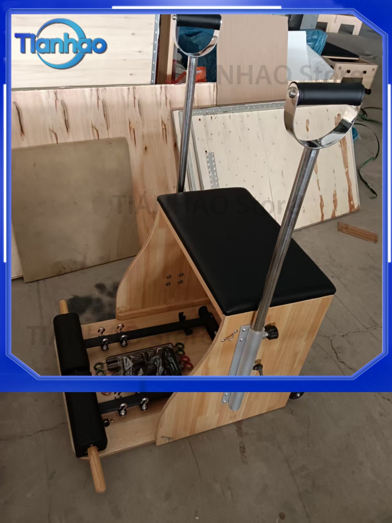 Durable and Customizable Oak W - огляд і ціна Pilates Chair Wunda