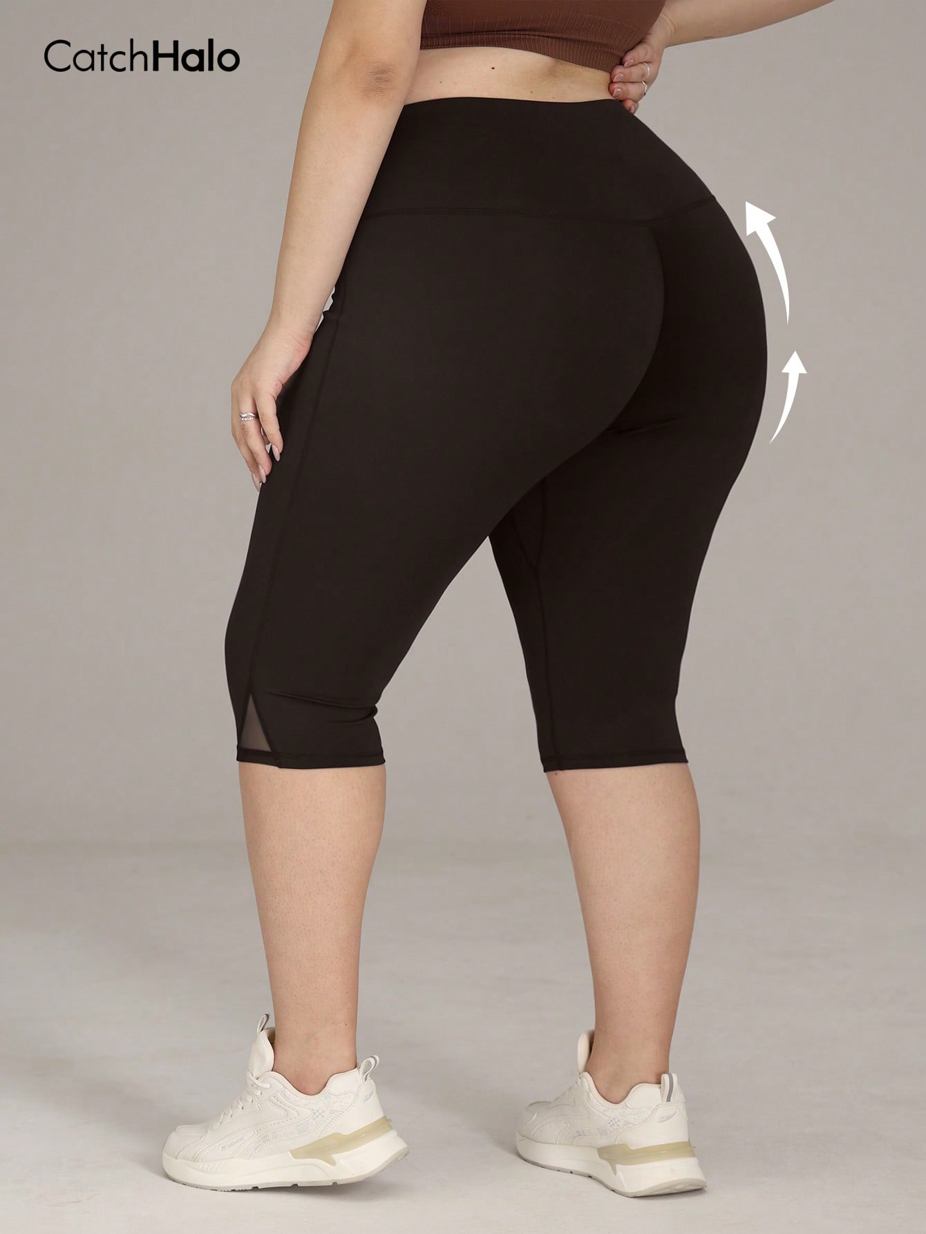 Plus Size Gym Leggings Women M - огляд і ціна Pilates Yoga Outfit