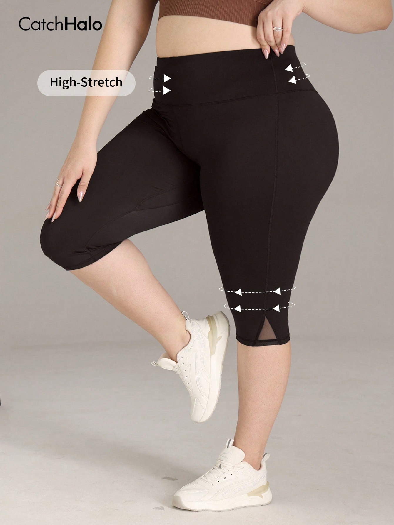 Plus Size Gym Leggings Women M - огляд і ціна Pilates Yoga Outfit