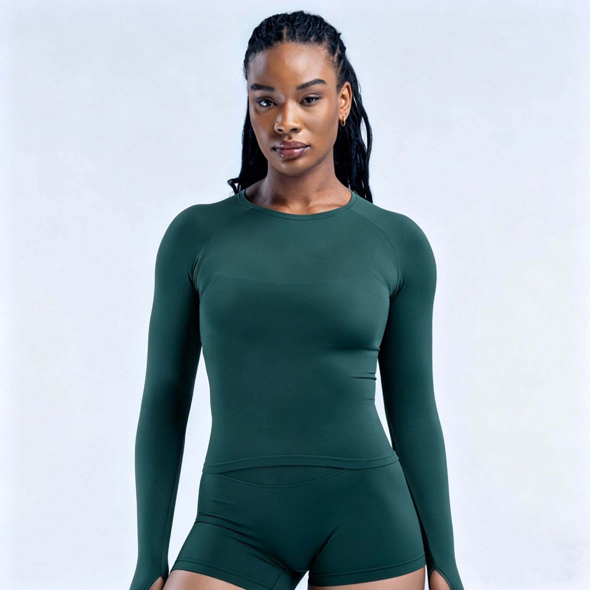 ENYFD Women's Seamless Long Sl - огляд і ціна Yoga Strap Cotton