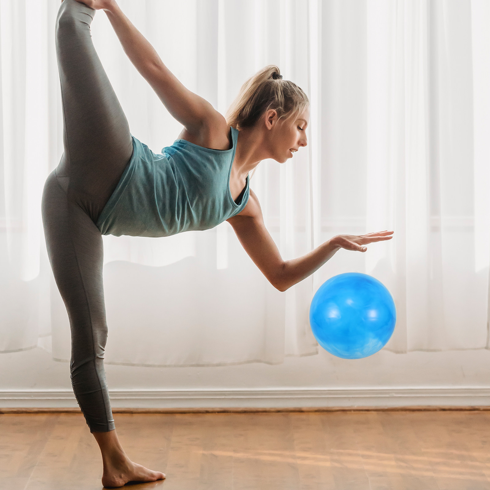 25 Cm Colorful Watercolor Desi - огляд і ціна Pilates Yoga Ball Workout