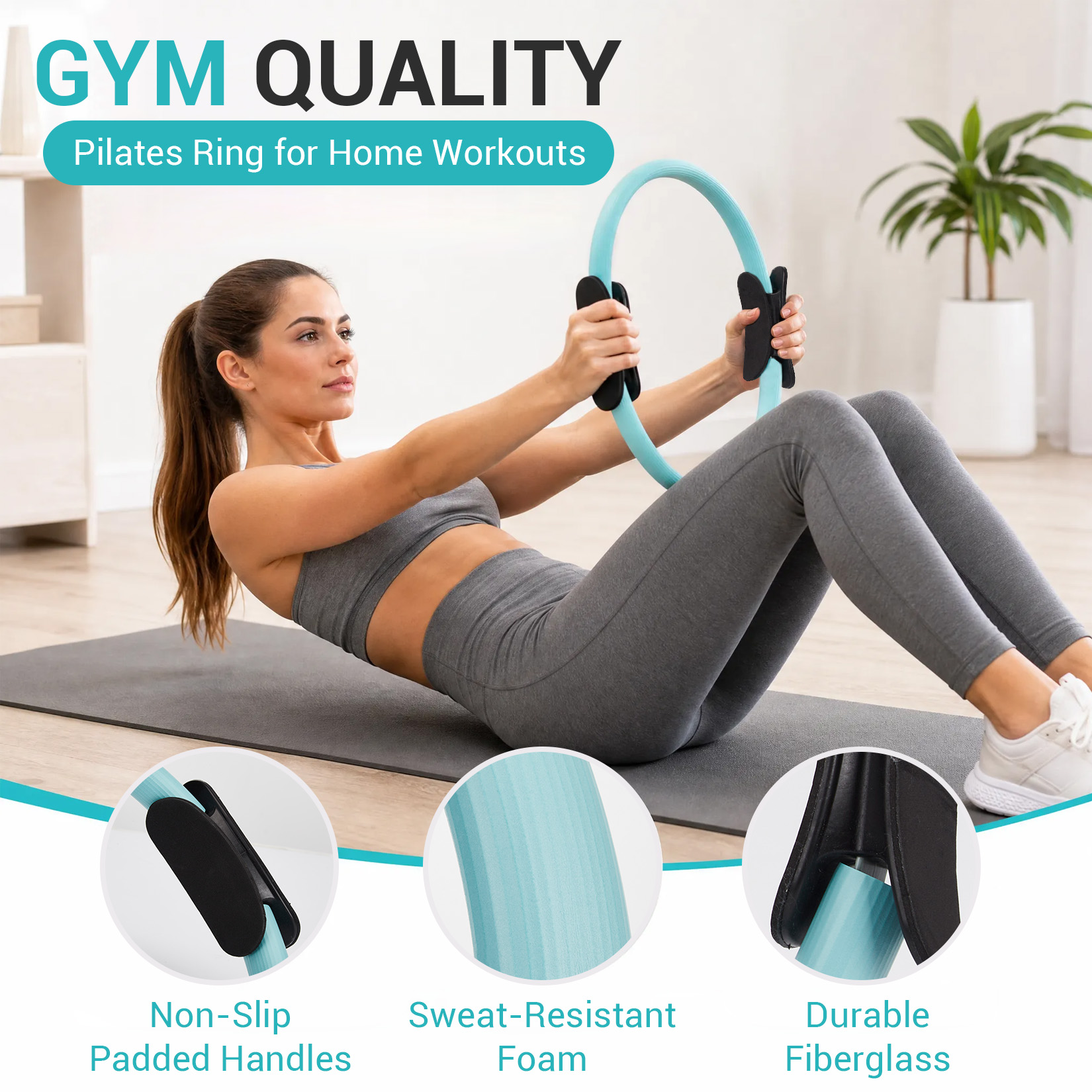 Pilates Training Set, 6-in-1 P - огляд і ціна Pilates Yoga Ring